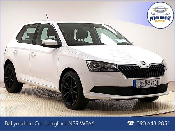 Skoda Fabia Hatchback, Petrol, 2019, White