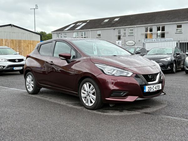 Nissan Micra Hatchback, Petrol, 2020, Red