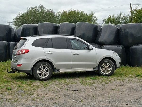 Hyundai Santa Fe SUV, Diesel, 2012, Silver