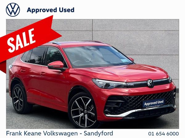 Volkswagen Tiguan SUV, Diesel, 2025, Red