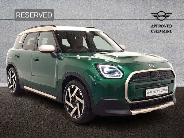 Mini Countryman SUV, Electric, 2024, Green