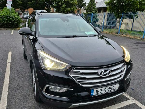 Hyundai Santa Fe SUV, Diesel, 2016, Black
