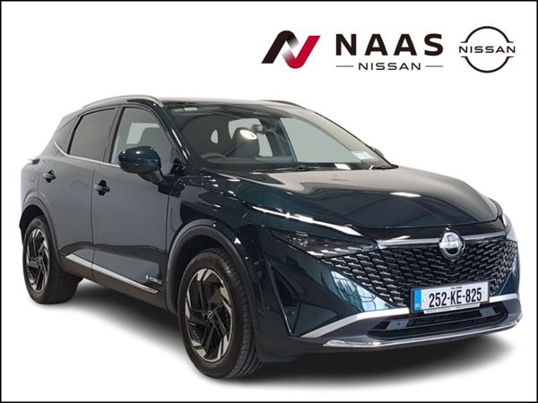 Nissan Qashqai MPV, Petrol Hybrid, 2025, Green