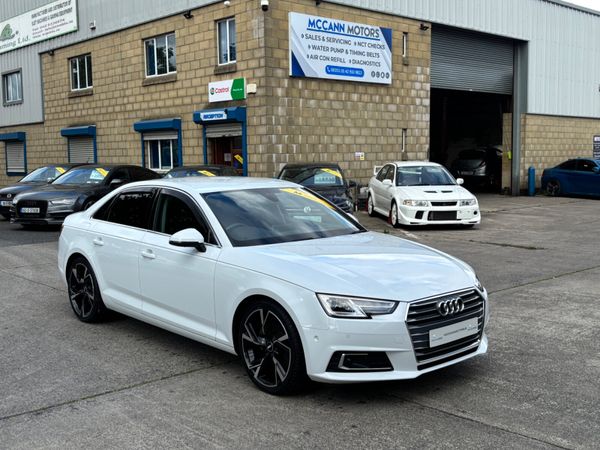 Audi A4 Saloon, Petrol, 2018, White