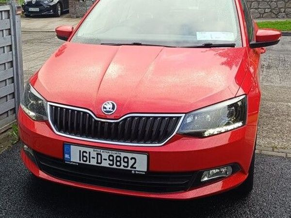 Skoda Fabia Hatchback, Petrol, 2016, Red