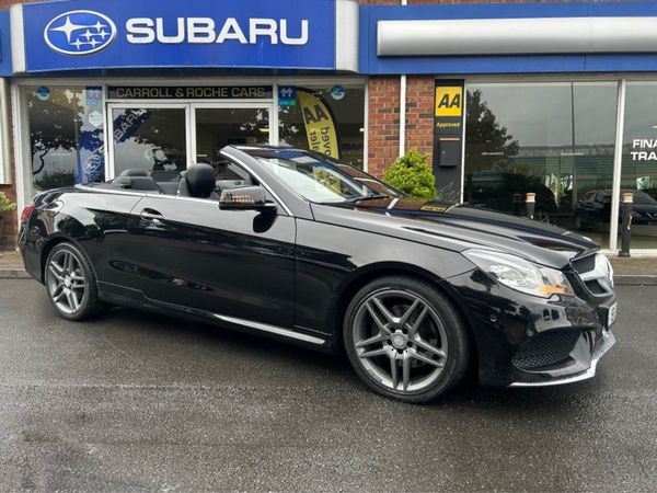 Mercedes-Benz E-Class Cabriolet, Diesel, 2015, Black