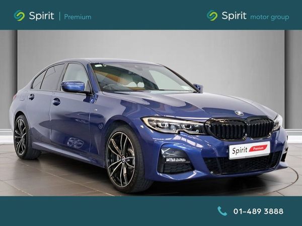 BMW 3-Series Saloon, Petrol Plug-in Hybrid, 2019, Blue