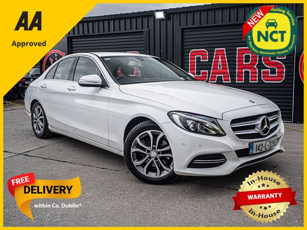 Mercedes-Benz C-Class Saloon, Diesel, 2014, White