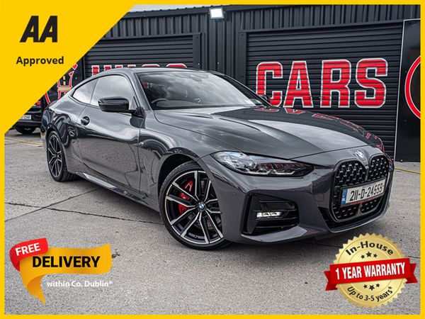 BMW 4-Series Coupe, Diesel, 2021, Grey