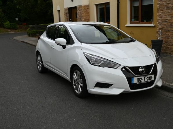 Nissan Micra Hatchback, Petrol, 2019, White