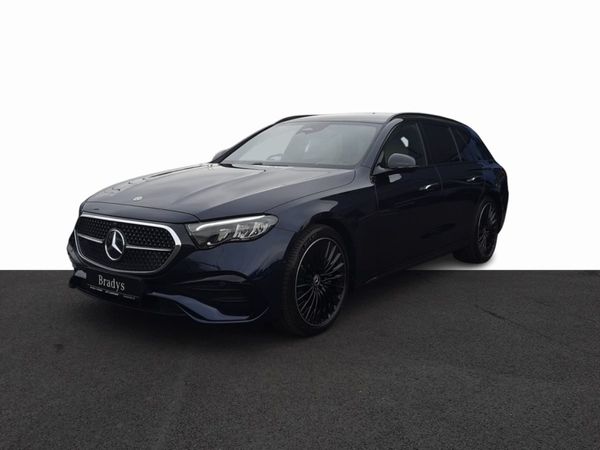 Mercedes-Benz E-Class Estate, Diesel Plug-in Hybrid, 2025, Blue