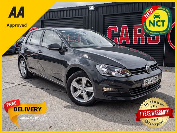 Volkswagen Golf Hatchback, Diesel, 2015, Grey