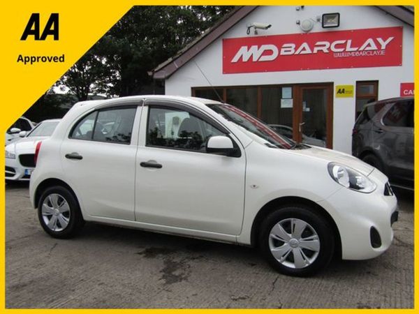 Nissan Micra Hatchback, Petrol, 2016, White