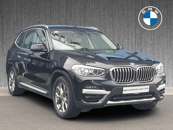 BMW X3 SUV, Petrol Plug-in Hybrid, 2021, Black