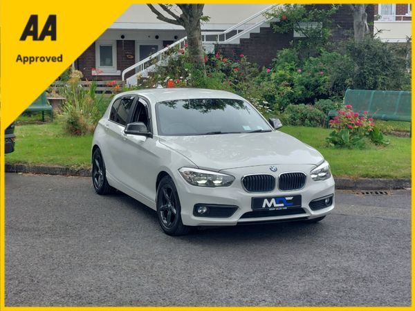 BMW 1-Series Hatchback, Diesel, 2017, White