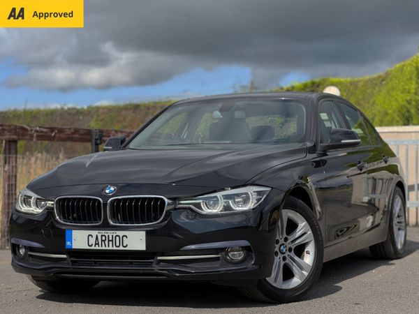 BMW 3-Series Saloon, Diesel, 2017, Black