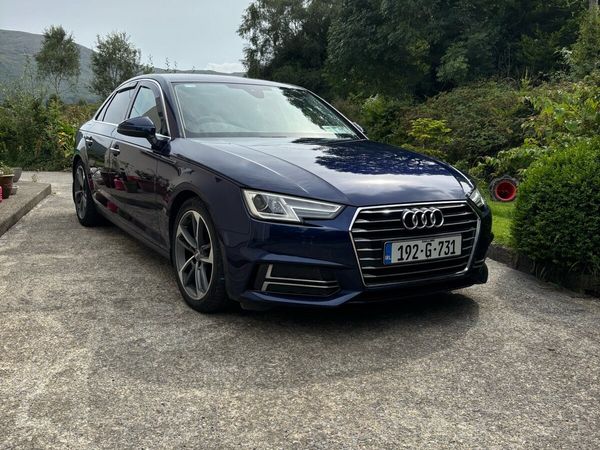 Audi A4 Saloon, Diesel, 2019, Blue