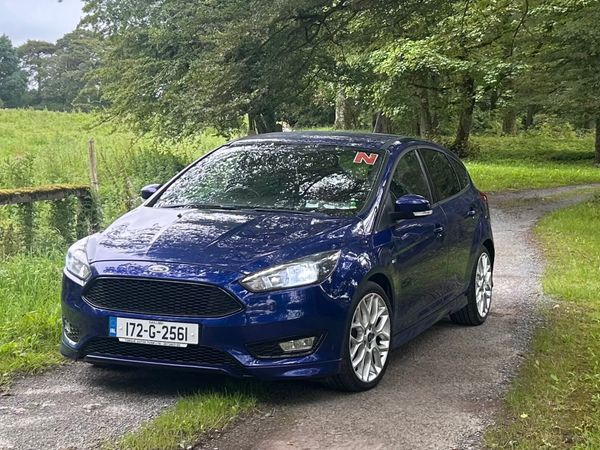 Ford Focus Hatchback, Diesel, 2017, Blue