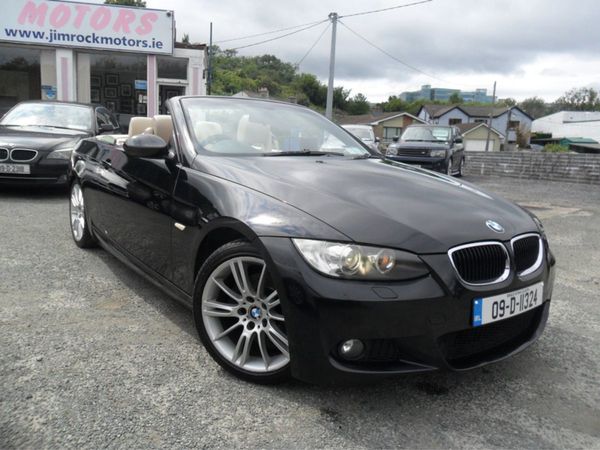 BMW 3-Series Cabriolet, Petrol, 2009, Black