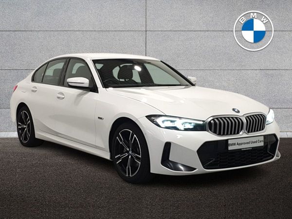 BMW 3-Series Saloon, Petrol Plug-in Hybrid, 2022, White