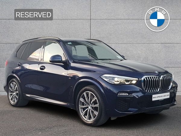 BMW X5 SUV, Petrol Plug-in Hybrid, 2021, Blue