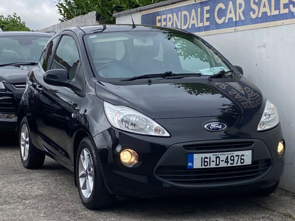 Ford KA Hatchback, Petrol, 2016, Black