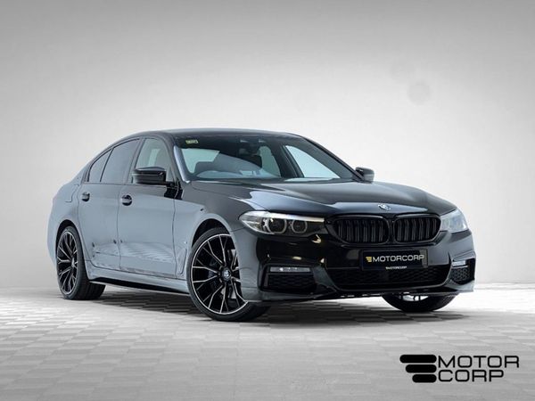 BMW 5-Series Saloon, Hybrid, 2019, Black