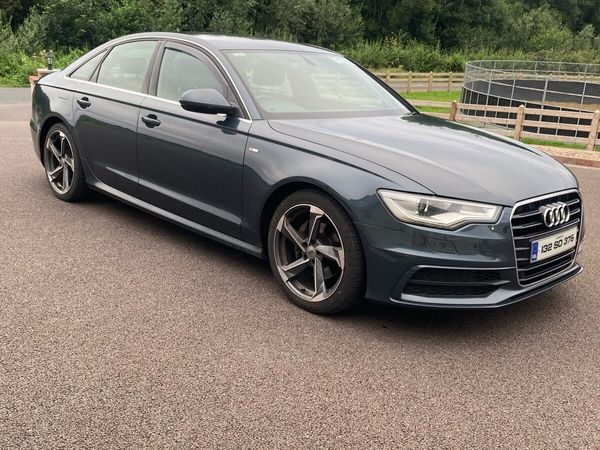 Audi A6 Saloon, Diesel, 2013, Blue