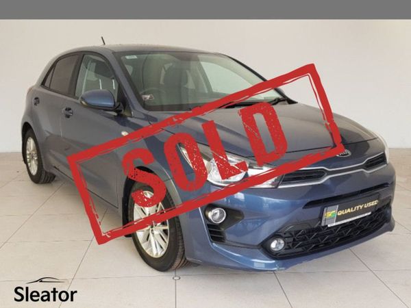 Kia Rio Hatchback, Petrol, 2021, Blue