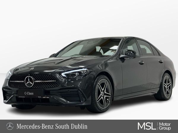 Mercedes-Benz C-Class Saloon, Diesel Hybrid, 2025, Grey