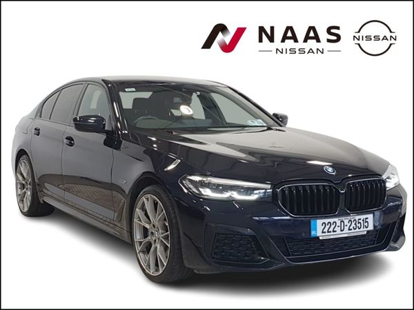 BMW 5-Series Saloon, Hybrid, 2022, Black