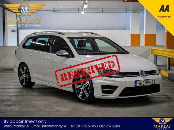 Volkswagen Golf Estate, Petrol, 2016, White