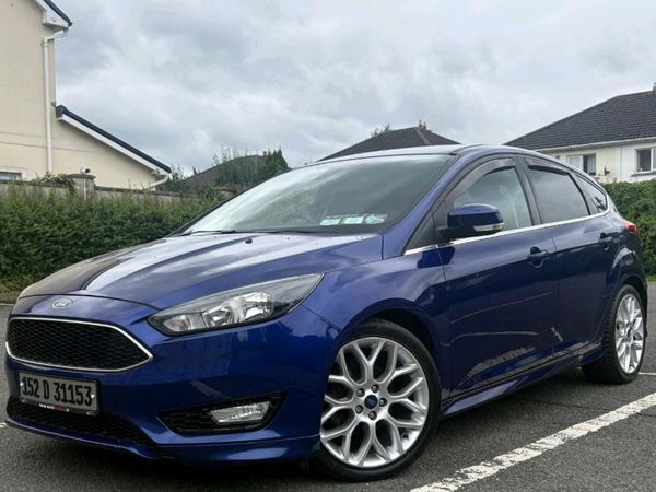 Ford Focus Hatchback, Petrol, 2015, Blue