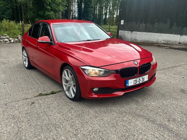BMW 3-Series Saloon, Diesel, 2013, Red