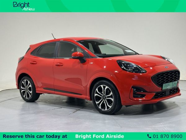 Ford Puma MPV, Petrol Hybrid, 2020, Red
