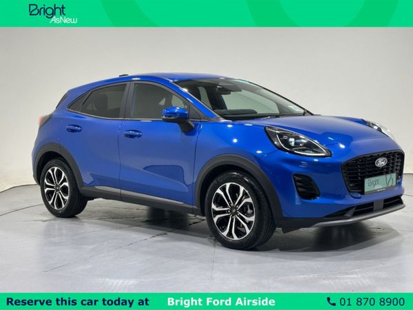 Ford Puma MPV, Petrol Hybrid, 2024, Blue