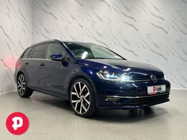 Volkswagen Golf Estate, Diesel, 2020, Blue