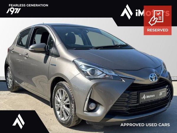 Toyota Yaris Hatchback, Hybrid, 2018, Grey