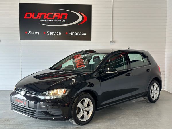 Volkswagen Golf Hatchback, Diesel, 2019, Black