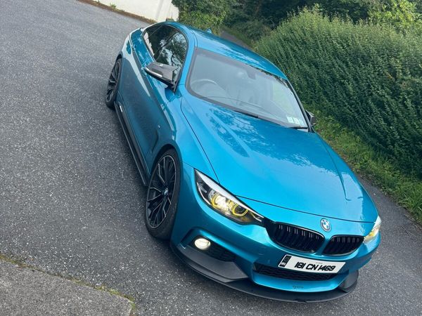 BMW 4-Series Coupe, Diesel, 2018, Blue