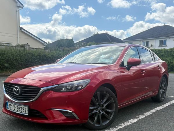 Mazda Mazda6 Saloon, Diesel, 2015, Red