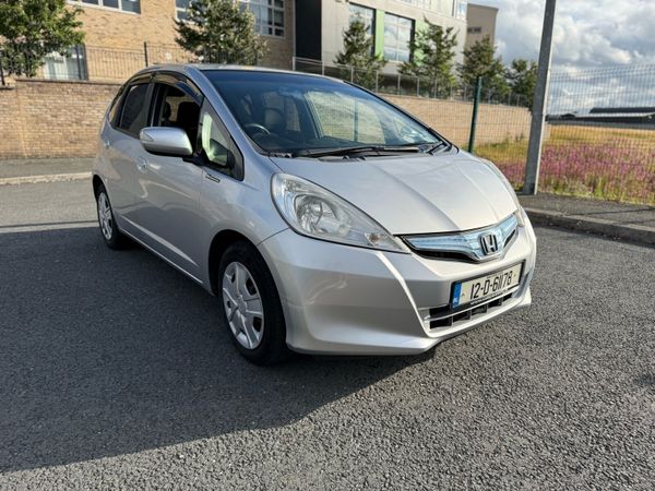 Honda Fit Hatchback, Petrol Hybrid, 2012, Silver
