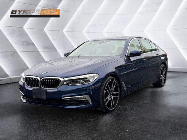 BMW 5-Series Saloon, Diesel, 2017, Blue