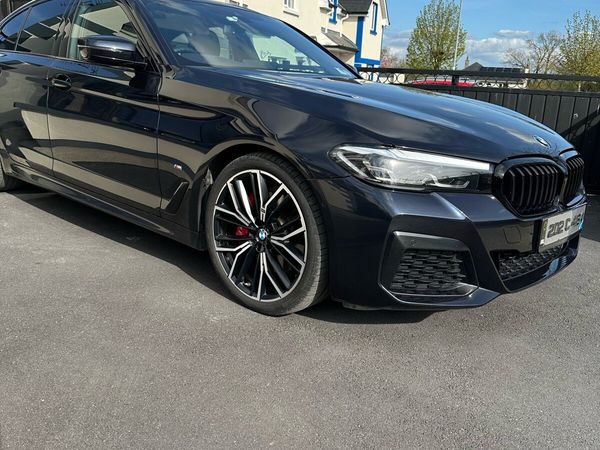 BMW 5-Series Saloon, Diesel, 2020, Black