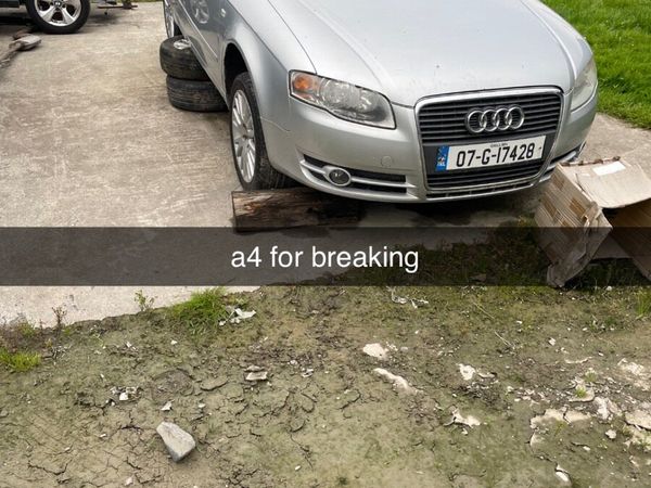 Audi A4 Saloon, Diesel, 2007, Silver