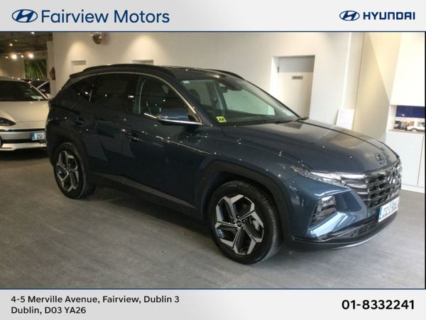 Hyundai Tucson SUV, Petrol Hybrid, 2023, Blue