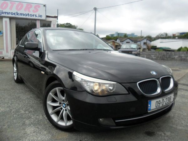 BMW 5-Series Saloon, Diesel, 2009, Black