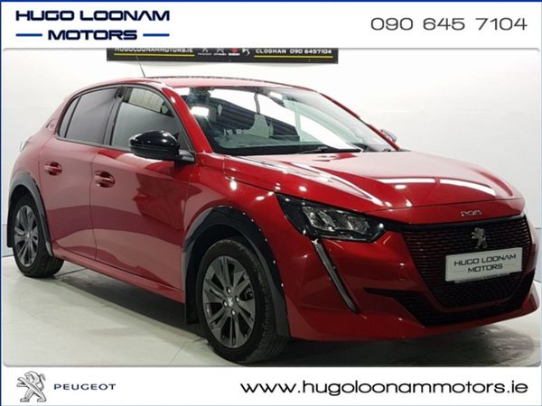 Peugeot 208 Hatchback, Electric, 2022, Red