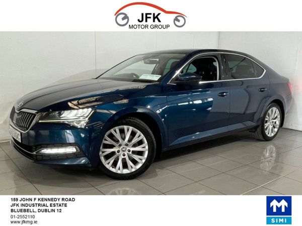 Skoda Superb Hatchback, Diesel, 2021, Blue