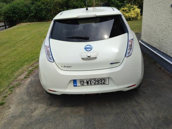 Nissan Leaf Hatchback, Electric, 2012, White